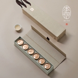 Bộ 6 hộp mini đựng trà, nến, hạt bằng thiếc - HVL TEA