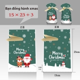 Túi đựng bánh/kẹo, túi đựng quà chủ đề Halloween kích thước 15 * 23, dây nơ buộc - VUA BAO BÌ