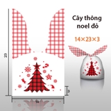 Túi tai thỏ đựng bạnh kẹo họa tiết thú, kỳ lân, mèo may mắn - KING OF OPP