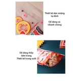 Túi zipper mèo may mắn, đựng bánh kẹo tết - KING OF OPP