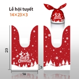 Túi tai thỏ đựng bạnh kẹo họa tiết thú, kỳ lân, mèo may mắn - KING OF OPP