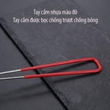 Muôi múc trân châu, topping trà sữa tay cầm đỏ - HVL TEA