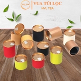 Hộp đựng trà, lon mini đựng trà nắp xé - HVL TEA