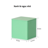 Hộp thiếc đựng trà hình hộp vuông, nhiều màu - HVL TEA