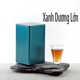 Hộp thiếc đựng trà hình hộp vuông, nhiều màu - HVL TEA