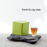 Hộp thiếc đựng trà hình hộp vuông, nhiều màu - HVL TEA