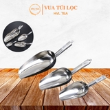 Muôi xúc đá, xẻng xúc đá inox không gỉ nhiều kích thước - HVL TEA