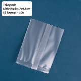 Bao bì đựng kẹo,200 Túi Bao Bì/ Túi OPP Mờ, Hàn Miệng