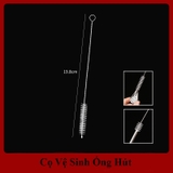 Ống hút kiêm thìa lọc dùng trong uống cà phê, trà sữa, các loại thức uống, chất liệu inox 304 cao cấp - HVL TEA