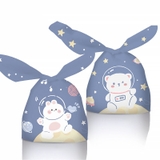 Túi đựng bánh kẹo tai thỏ có nhiều họa tiết dễ thương