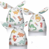 Túi đựng bánh kẹo tai thỏ có nhiều họa tiết dễ thương 14*23*3 - KING OF OPP