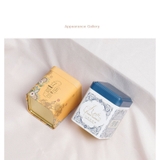 Hộp đựng trà thiếc vuông hoạ tiết 70x88mm - HVL TEA