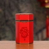 Hộp đựng trà lục giác, bằng thép cao cấp - HVL TEA