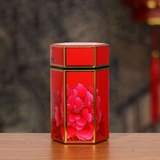 Hộp đựng trà lục giác, bằng thép cao cấp - HVL TEA