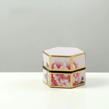 Hộp đựng trà lục giác, bằng thép cao cấp - HVL TEA