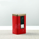 Hộp thiếc đựng trà hình chữ nhật hoạ tiết - HVL TEA