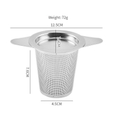 Dụng cụ lọc trà inox có tai cao cấp - HVL
