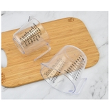 Cốc, ca đong định lượng có vạch chia nhựa PS trong suốt - HVL TEA
