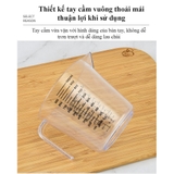 Cốc, ca đong định lượng có vạch chia nhựa PS trong suốt - HVL TEA