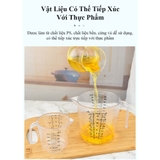 Cốc, ca đong định lượng có vạch chia nhựa PS trong suốt - HVL TEA