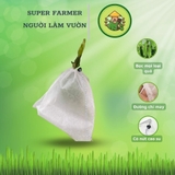 100 Túi Bọc Trái Cây Bưởi, Ổi, Xoài, Na thương hiệu Ánh Dương, dùng 3-4 mùa (có nút cài) - Người Làm Vườn