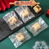 Túi đựng bánh kẹo, màu trắng Chữ tiếng anh, hàn nhiệt - BB35 - KING OF OPP