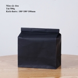 Túi ziplock kraft gấp đáy đứng đựng trà, hạt, thực phẩm, 1 túi/sp - HVL TEA