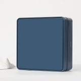 Hộp trà thiếc Vuông Ngang 16.5x16.5x6.5cm - HVL TEA