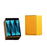 Hộp đựng trà thiếc Chữ Nhật Nắp Rãnh - HVL TEA