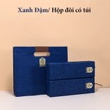 Hộp trà giấy dạng kéo, hộp quà tặng cổ điển - HVL TEA