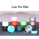 Lon trà thiếc tròn nhỏ nhiều màu sắc - HVL TEA