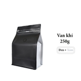 Túi giấy kfaft nhôm đựng trà, cà phê niêm phong có van khí cao cấp, 1 túi/ sản phẩm - HVL TEA