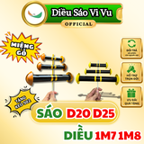 Sáo D25 cho diều 1m7 1m8 2m 2m2