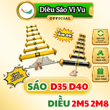 Sáo D35 D40 cho diều 2m5 2m8