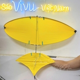 Diều 1m2 full cacbon