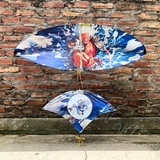 Diều 1m2 full cacbon