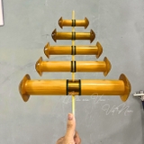 Sáo D27 3 quả cồng full nhựa đẹp-AnhNghia