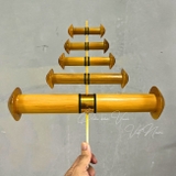 Sáo D27 3 quả cồng full nhựa đẹp-AnhNghia