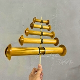 Sáo D27 3 quả cồng full nhựa đẹp-AnhNghia
