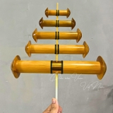 Sáo D35 5 quả hòa âm full gỗ-TanSao-SD