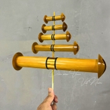 Sáo D35 5 quả hòa âm full gỗ-TanSao-SD