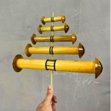 Sáo D35 5 quả hòa âm full gỗ-TanSao-SD