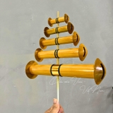 Sáo D35 5 quả hòa âm full gỗ-TanSao-SD