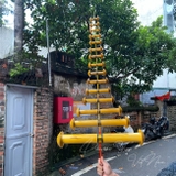 Sáo D45 9 quả chuông cuốn đai full gỗ-HaiHuyTrung-LE