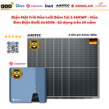 3.48KWP Điện Mặt Trời Hòa Lưới Bám Tải – Hóa Đơn Điện Dưới 1tr500k -  Sử dụng trên 30 năm