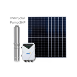 Hệ thống bơm nước năng lượng mặt trời PVN Solar Pump 2HP-Bơm hỏa tiển 1500w/4inch/AC220V/DC110V