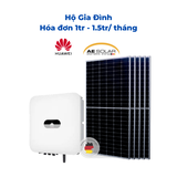 Giải pháp Hòa lưới 3KW không lưu trữ