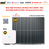 3.48KWP Điện Mặt Trời Hòa Lưới Bám Tải – Hóa Đơn Điện Dưới 1tr500k -  Sử dụng trên 30 năm