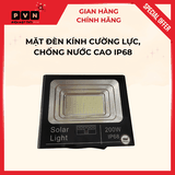 ĐÈN PHA NĂNG LƯỢNG MẶT TRỜI 200W(NEW) - SÁNG SUỐT ĐÊM