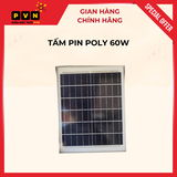 Đèn Pha Năng Lượng Mặt Trời 60W - Sáng Suốt Đêm
